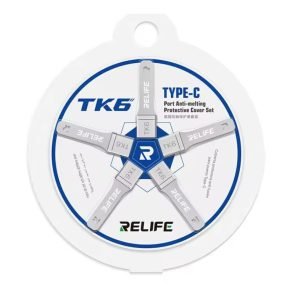 Relife TK6 Type-C Juego De Protección Anti-Fusión Para Puerto De Carga