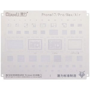 QIANLI Bumblebee Stencil (QS729) For iPhone 17 - 17 Pro - 17 Pro Max - Air