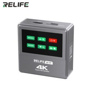 Camara 4K RELIFE M17 Microscopio Trinocular Negra