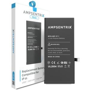 Bateria con Flex iPhone 11 AmpSentrix Basic