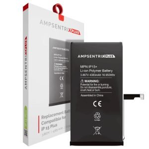 Bateria iPhone 15 Plus Pre Programada AmpSentrix Plus