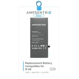 Bateria con Flex iPhone XR AmpSentrix Basic