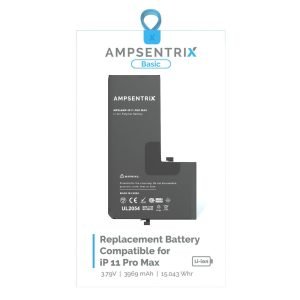 Bateria con Flex iPhone 11 Pro Max AmpSentrix Basic