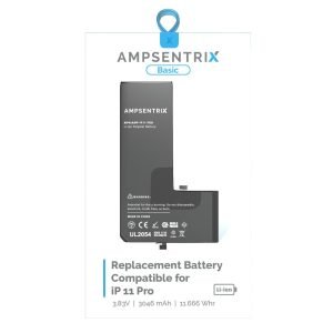 Bateria con Flex iPhone 11 Pro AmpSentrix Basic
