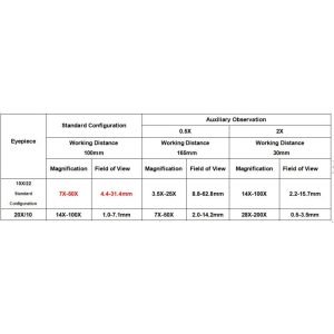 Microscopio KAILIWEI Trinocular 7050tv-b1 Black Adaptador Camara + Aro LED