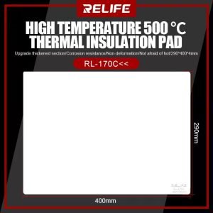 Manta Termica Antiestatica RELIFE Alta Temperatura RL-170c 500°C 40x29