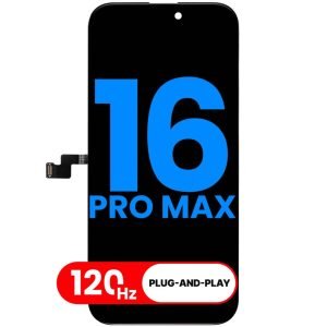 Modulo LCD iPhone 16 Pro Max AmpSentrix AQ7 3.0 (120 Hz) Apto Diagnóstico