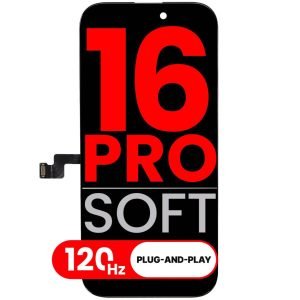Modulo OLED iPhone 16 Pro AmpSentrix XO7 Soft 3.0 (120 Hz) Apto Diagnóstico