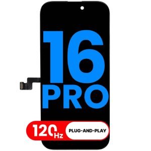 Modulo LCD iPhone 16 Pro AmpSentrix AQ7 3.0 (120 Hz) Apto Diagnóstico
