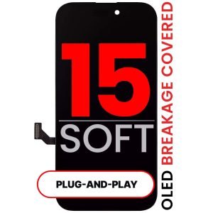 Modulo OLED iPhone 15 AmpSentrix XO7 Soft 3.0 Apto Diagnóstico