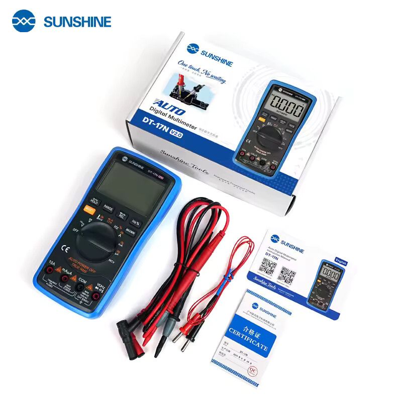 Multimetro Digital Tester Autorango Sunshine DT17N V2.0 Multimetro Digital Tester Autorango SUNSHINE DT17N V2.0