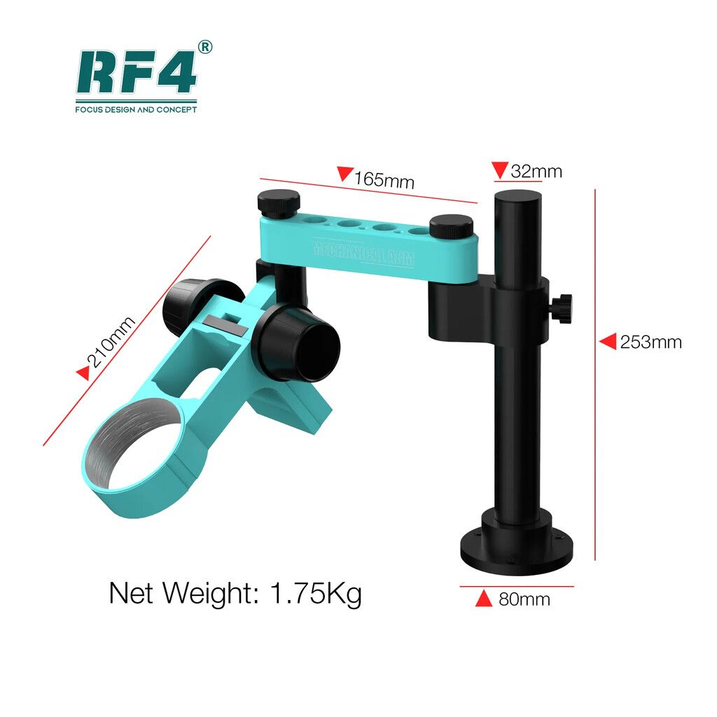 Soporte Brazo Microscopio 3D Rotativo Rf4 Rf-Fo19 Soporte Brazo Microscopio 3D Rotativo Rf4 Rf-Fo19