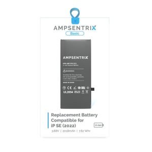 Bateria con Flex iPhone SE 2022 AmpSentrix Basic