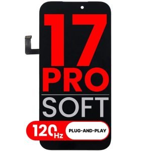 Modulo Pantalla OLED iPhone 17 Pro Aftermarket Plus: Soft 3.0 (120 Hz)