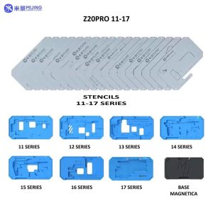 Soporte Holder Reballing Interposer 11-17 Pro Max Mijing Z20 Pro
