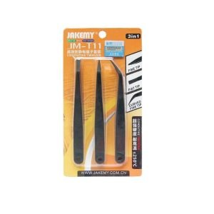 Bruselas Tweezers Jakemy Anti-Estatica 3En1 Jm-T11
