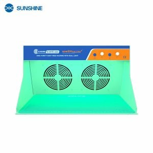 Cabina Luz Antipolvo Glass Laminar Vidrios SS-917C MINI