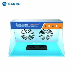 Cabina Luz Antipolvo Glass Laminar Vidrios SS-917C MINI