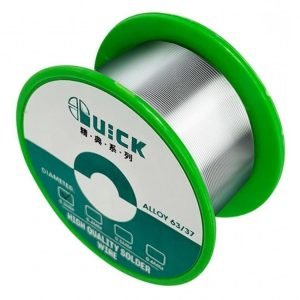 Estaño en Hilo Alambre Rollo 40g 63/37 0.3mm Quick