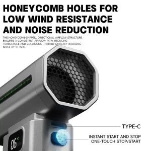 Soplador Aire Comprimido LuoWei C2 Turbo FAN