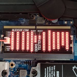 Alexsof DDR5 Laptop Tester For Motherboard (Cpu Short/Open + Slot)