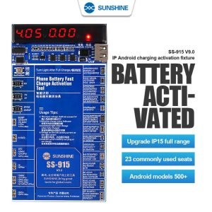 Activador De Baterias Sunshine Ss915 V9 Nuevo Modelo Iphone 15