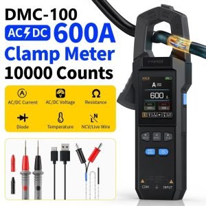 Pinza Amperiometrica Tester Digital AC/DC FNIRSI DMC-100