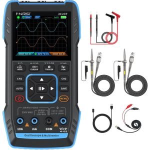 Osciloscopio Digital Portatil Tester 10MHz 50MS/s FNIRSI 2C23T-H Plus