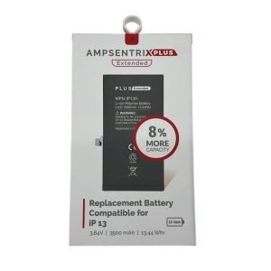 Bateria Extendida iPhone 13 Pre Programada AmpSentrix Plus Extended