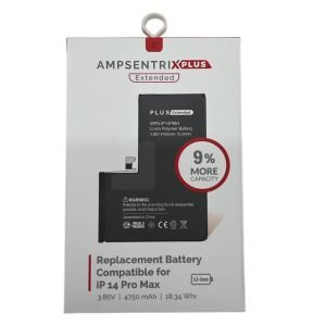 Bateria Extendida iPhone 14 Pro Max Pre Programada AmpSentrix Plus Extended