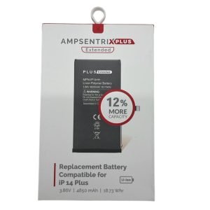 Bateria Extendida iPhone 14 Plus Pre Programada AmpSentrix Plus Extended