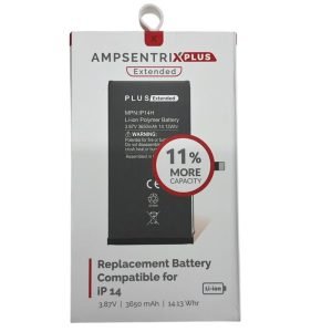 Bateria Extendida iPhone 14 Pre Programada AmpSentrix Plus Extended